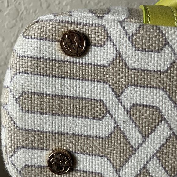 Spartina 449: Veranda Satchel Crossbody Bag- Geometric Pattern - Picture 10 of 11